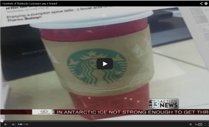 LRM-Starbucks video pay it forward