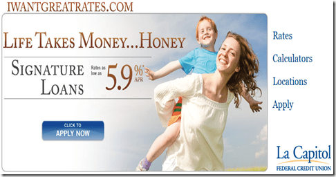 LIfe Takes Money Ad La Capitol Federal Credit Union