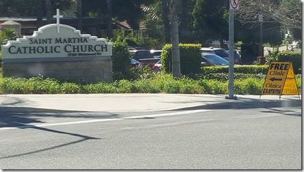 Free Clinic at Catholic Church